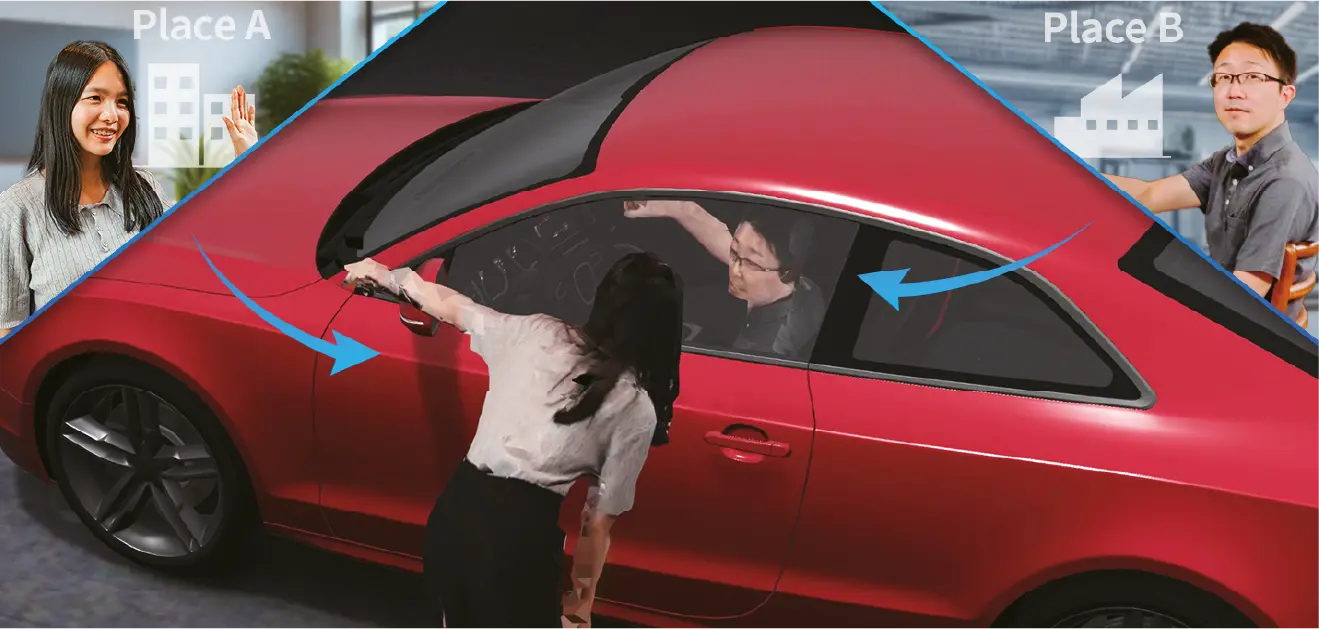 メタバースでの共同作業