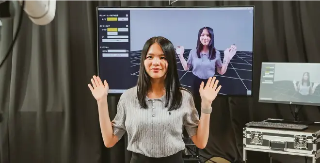 リアルタイム立体映像